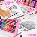 Kids Art Set with Easel
