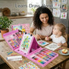 Kids Art Set with Easel