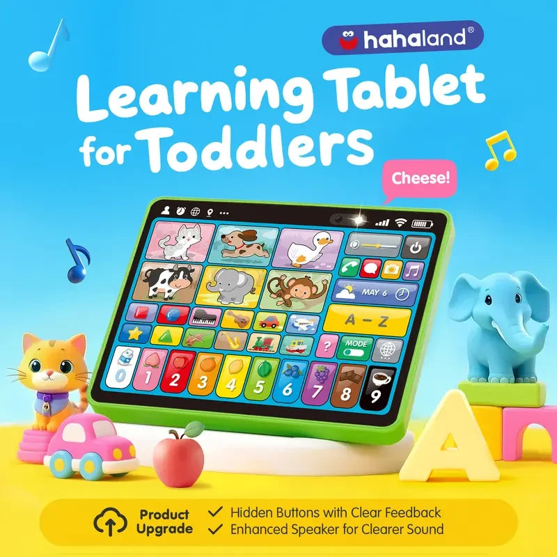 hahaland Educational Toddler Learning Tablet