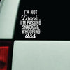 Funny Mom Commute Vinyl Car Decal