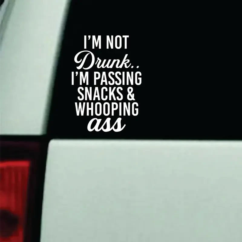 Funny Mom Commute Vinyl Car Decal