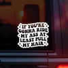 Sarcastic Tailgating Vinyl Car Decal
