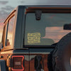 Sarcastic Tailgating Vinyl Car Decal