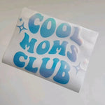 Cool Moms Club Car Decal