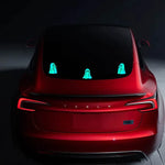 Fluorescent Ghost Car Window Decal