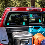 Fluorescent Ghost Car Window Decal