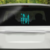 Horror Villains Car Decal