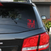 Horror Villains Car Decal