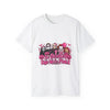 October We Wear Pink Horror Movie Characters T‑Shirt