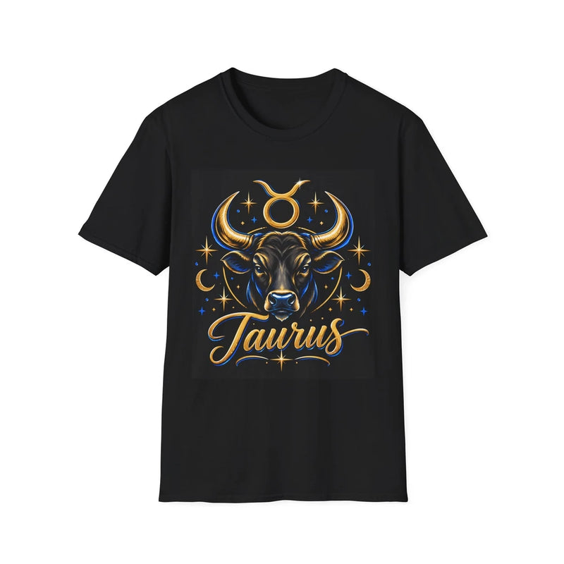 Taurus Zodiac T-Shirt — Bold Bull Astrology Graphic Tee