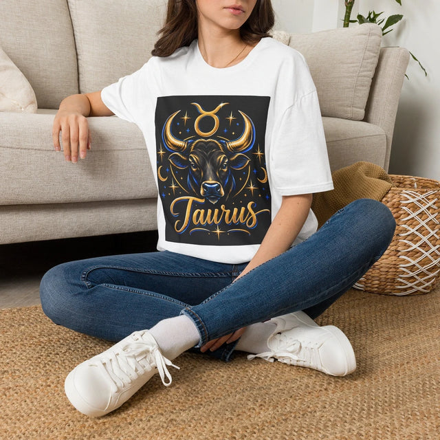 Taurus Zodiac T-Shirt — Bold Bull Astrology Graphic Tee