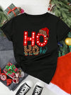 Santa Claus Print Holiday T-Shirt