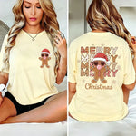 Gingerbread Christmas Graphic T-Shirt