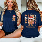 Gingerbread Christmas Graphic T-Shirt