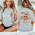 Gingerbread Christmas Graphic T-Shirt