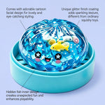Glitter Ocean Dumpling Squishy Toy