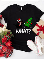 Funny Cat Christmas Graphic Tee