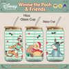 Disney Winnie the Pooh Glass Tumbler