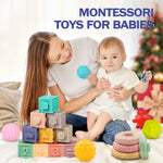 Jyusmile Soft Baby Teething Toy Set