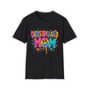 Overstimulated Mom Colorful Graphic T-Shirt