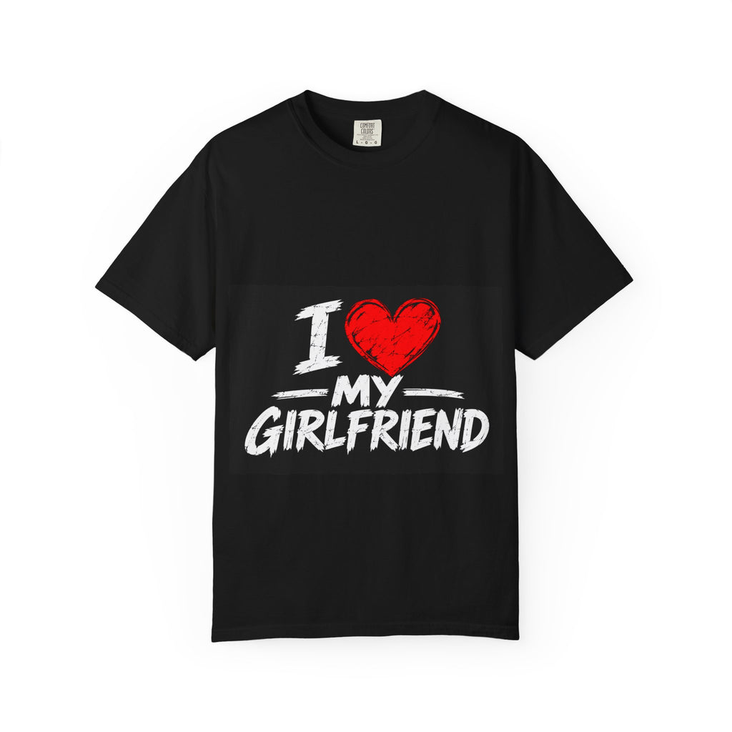 Thread Tumblrz Men's I Love My Girlfriend Romantic Graphic T-Shirt — Valentine's Day Gift