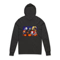 Thread Tumblrz Halloween Horror Mask Characters Hooded Long Sleeve T-Shirt