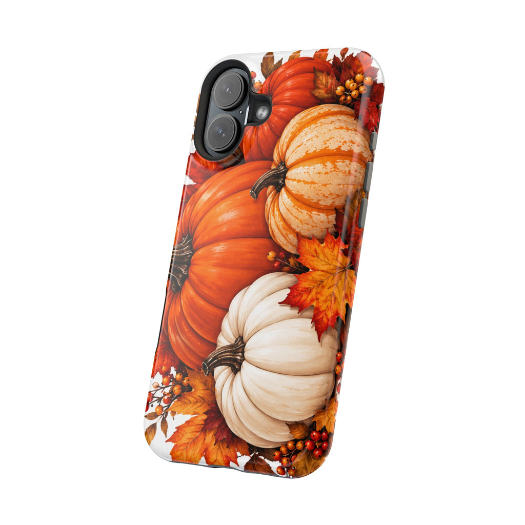 Autumn Pumpkins Magnetic Impact-Resistant Phone Case