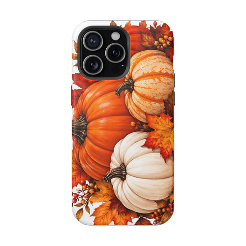 Autumn Pumpkins Magnetic Impact-Resistant Phone Case