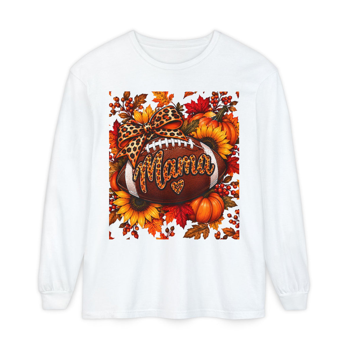 Mama Football Autumn Long Sleeve Shirt