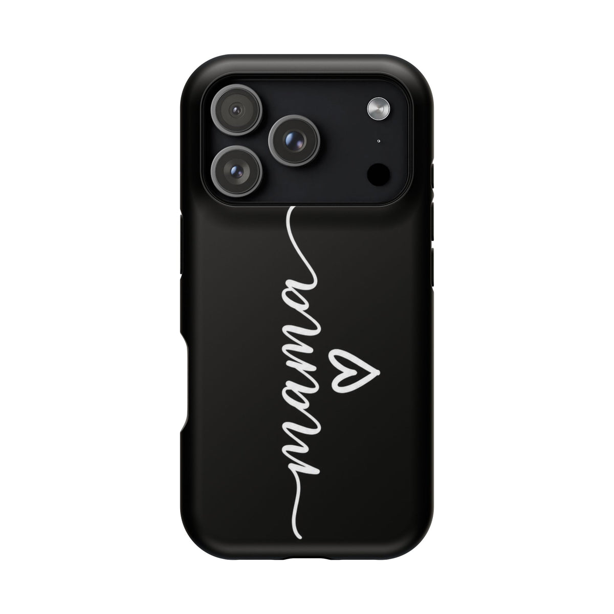 Mama Script Heart Magnetic Phone Case