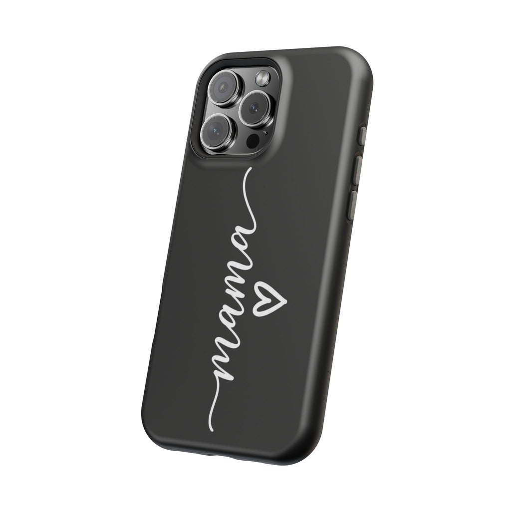 Mama Script Heart Magnetic Phone Case