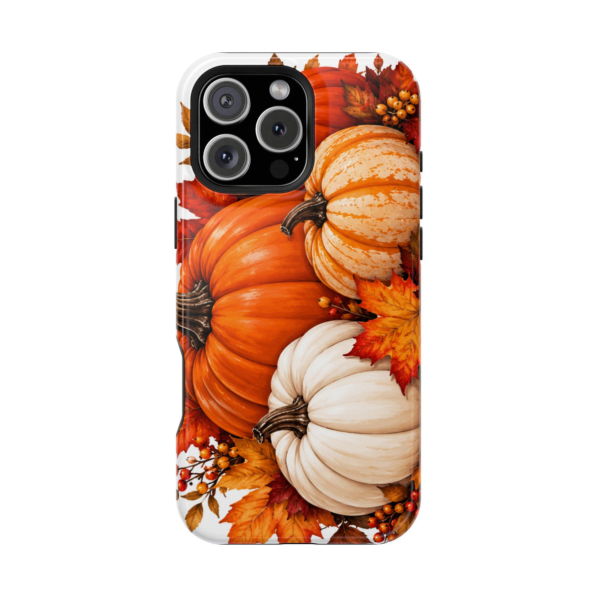 Autumn Pumpkins Magnetic Impact-Resistant Phone Case