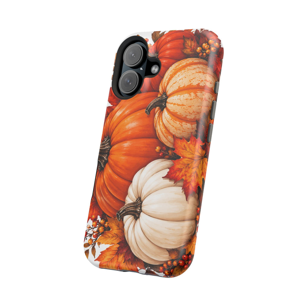 Autumn Pumpkins Magnetic Impact-Resistant Phone Case