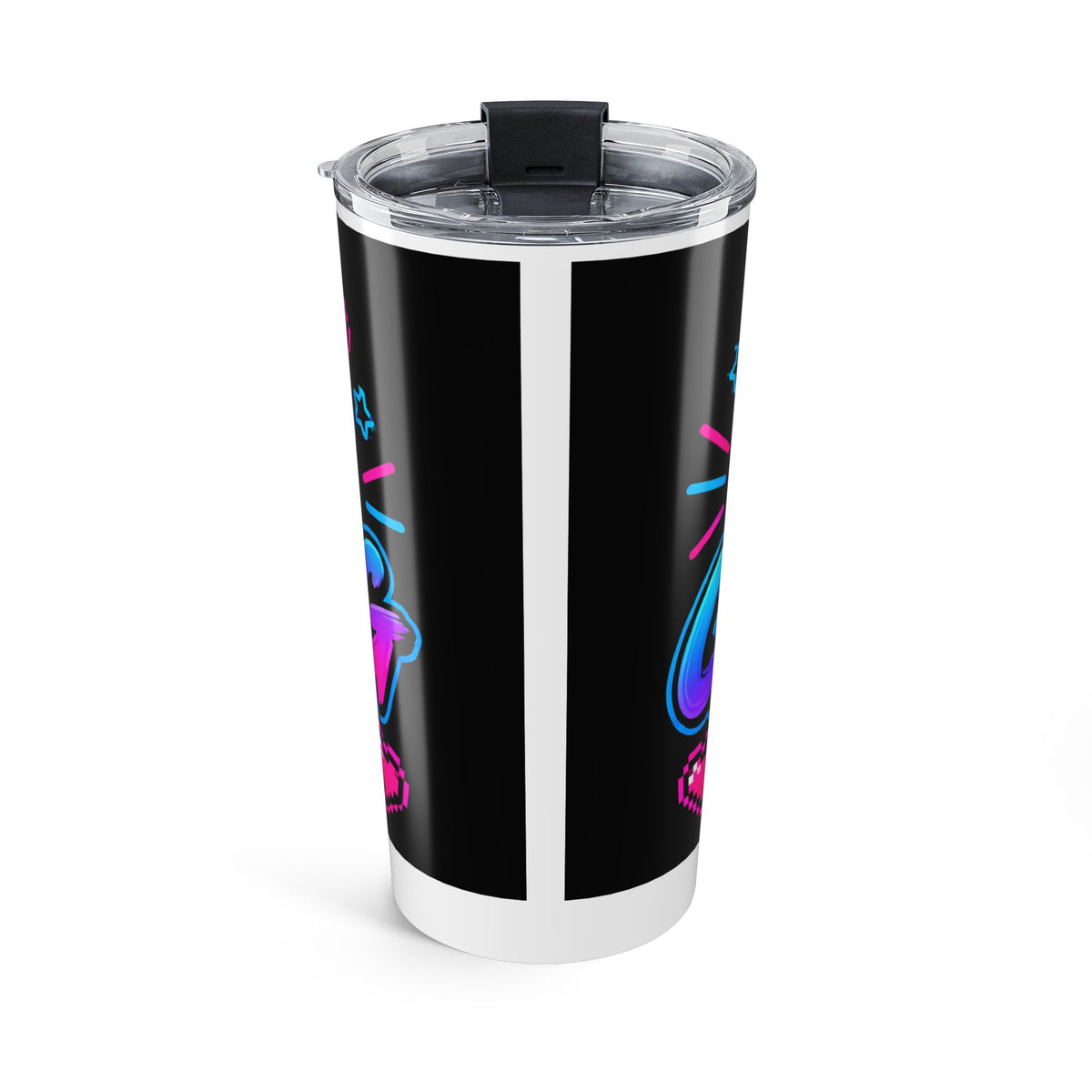Thread Tumblrz 20oz I Love Gaming Neon Controller Insulated Travel Tumbler