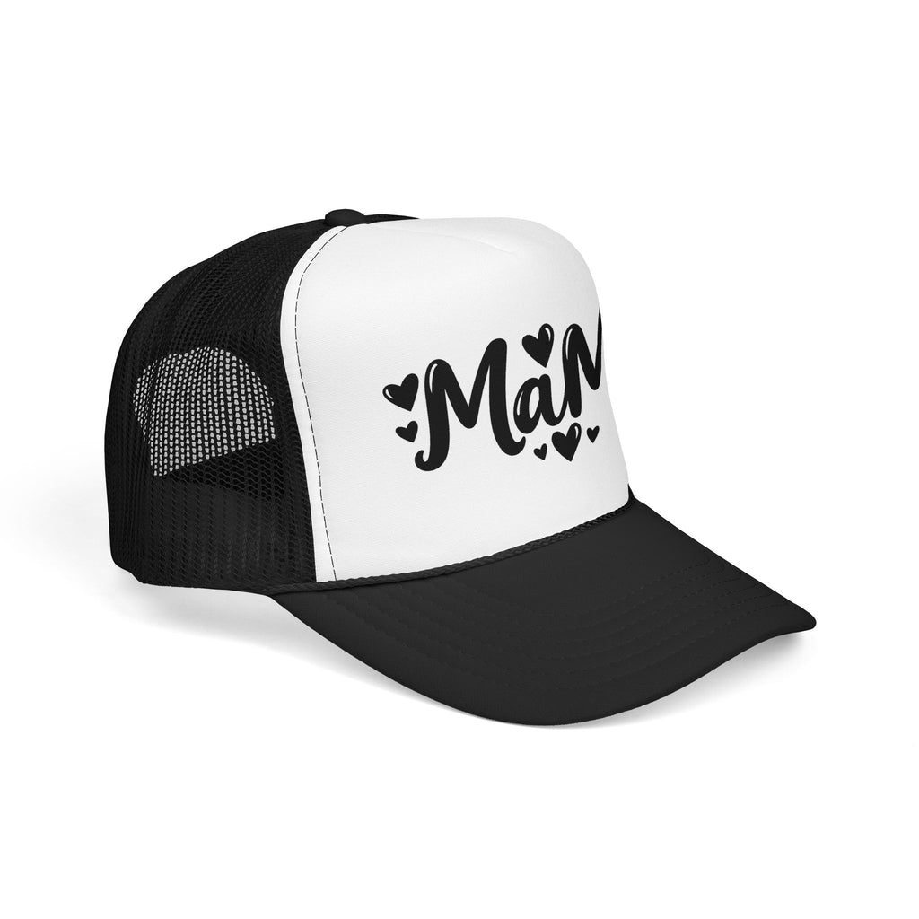 Thread Tumblrz Mama Foam Trucker Hat — Cute Heart Script Mom Cap | Mother's Day Gift