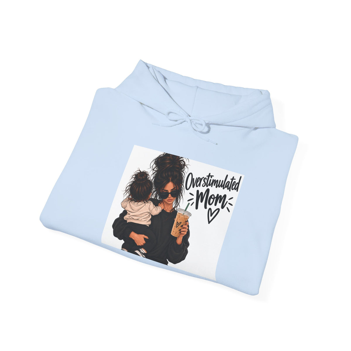 Thread Tumblrz Women's Overwhelmed Mom Cozy Pullover Hoodie — New Mom Gift