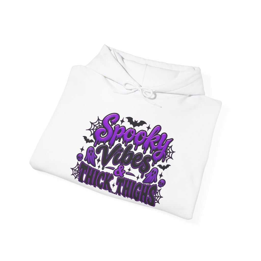 Thread Tumblrz Spooky Vibes Halloween Trick or Treat Graphic Pullover Hoodie