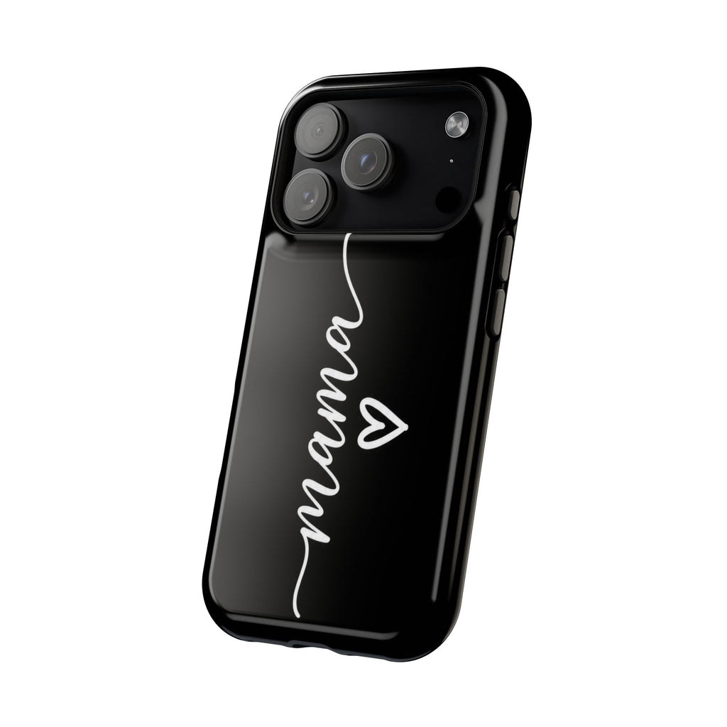 Mama Script Heart Magnetic Phone Case