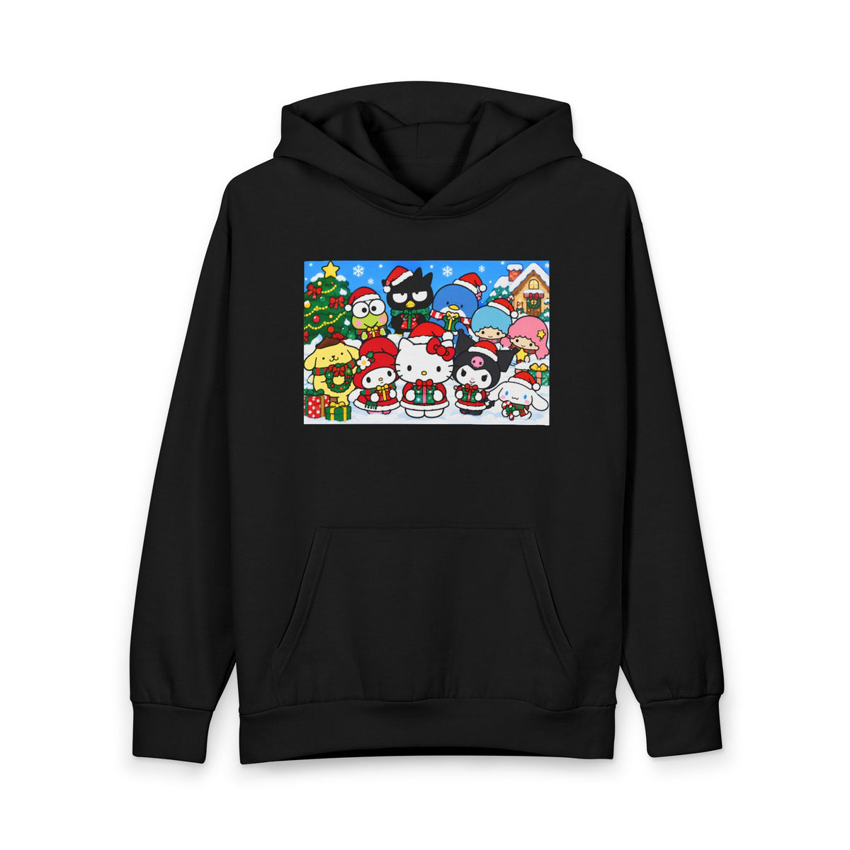 Thread Tumblrz Hello Kitty Christmas Holiday Character Pullover Hoodie