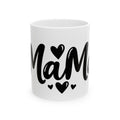 Thread Tumblrz Mama Heart Ceramic Coffee & Tea Mug (11oz & 15oz) — Mother's Day Gift