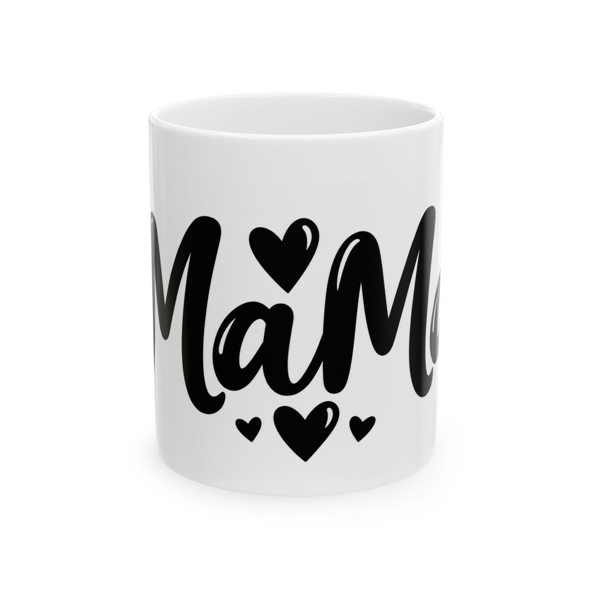 Thread Tumblrz Mama Heart Ceramic Coffee & Tea Mug (11oz & 15oz) — Mother's Day Gift