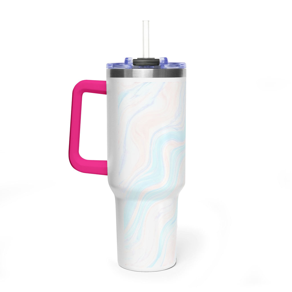 Thread Tumblrz 40oz Vacuum Insulated Stainless Steel Travel Tumbler