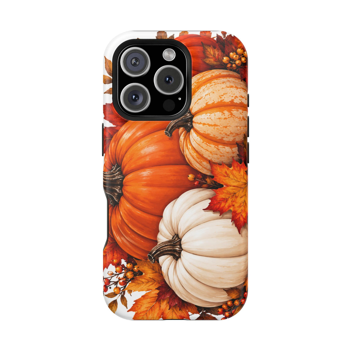 Autumn Pumpkins Magnetic Impact-Resistant Phone Case