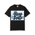Thread Tumblrz Men's Boy Dad Retro Blue Script Father's Day Graphic T-Shirt
