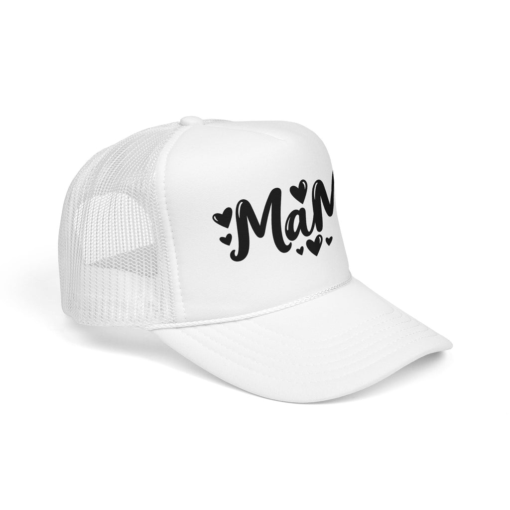 Thread Tumblrz Mama Foam Trucker Hat — Cute Heart Script Mom Cap | Mother's Day Gift