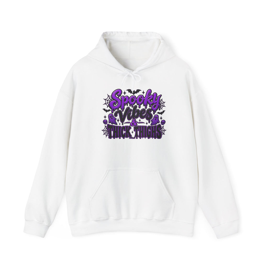 Thread Tumblrz Spooky Vibes Halloween Trick or Treat Graphic Pullover Hoodie