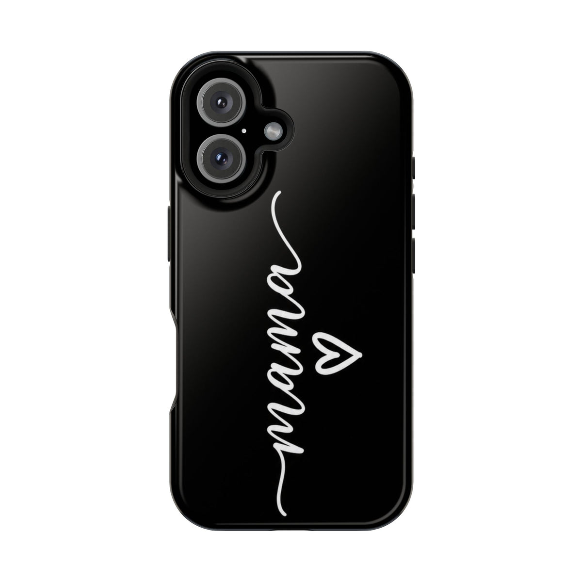Mama Script Heart Magnetic Phone Case