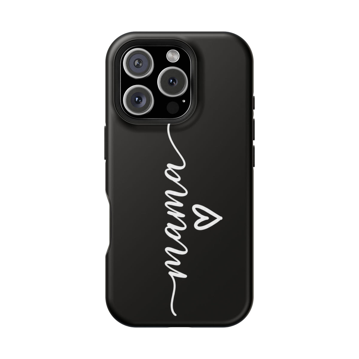 Mama Script Heart Magnetic Phone Case