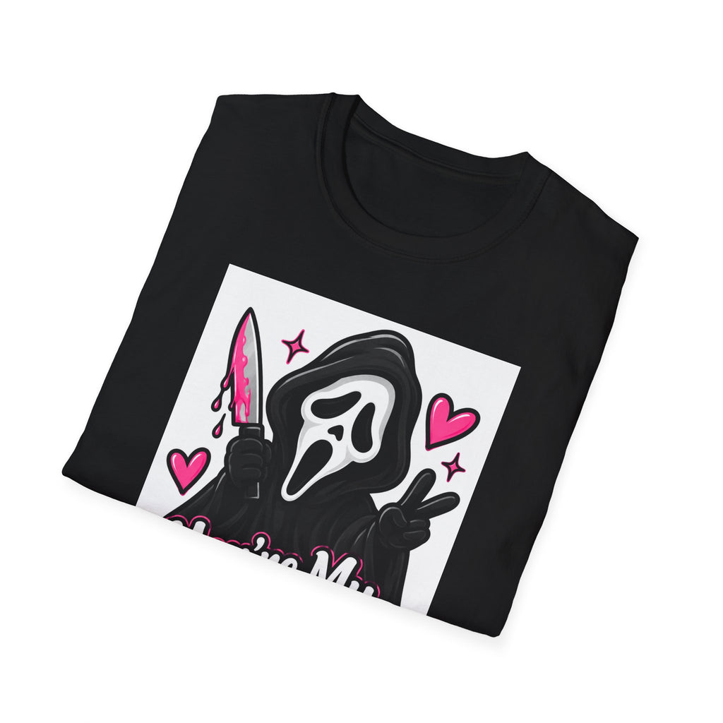 Thread Tumblrz Women's You're My Boo Cute Horror Valentine Scream Graphic T-Shirt