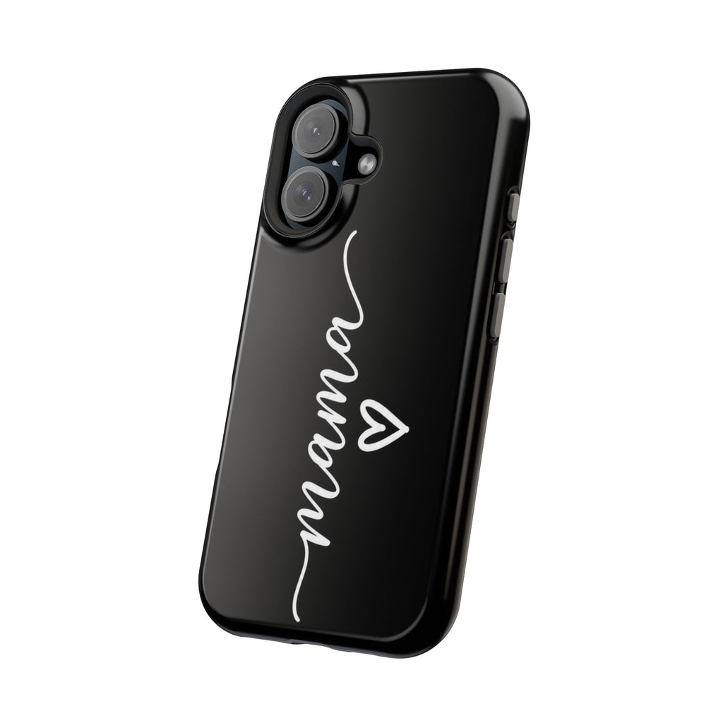 Mama Script Heart Magnetic Phone Case